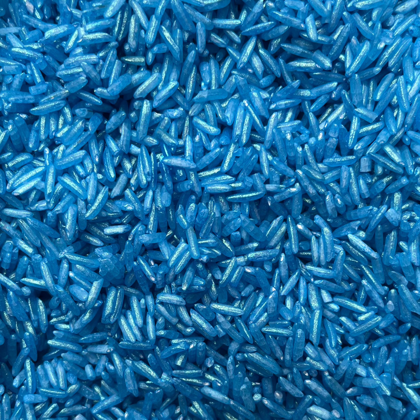 Build Your Own - Blue Metallic Rice